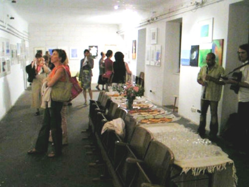 #7 Ausstellungser&ouml;ffnung 8. Sep 2005, Penzingerstr. 48, Haus Melzer