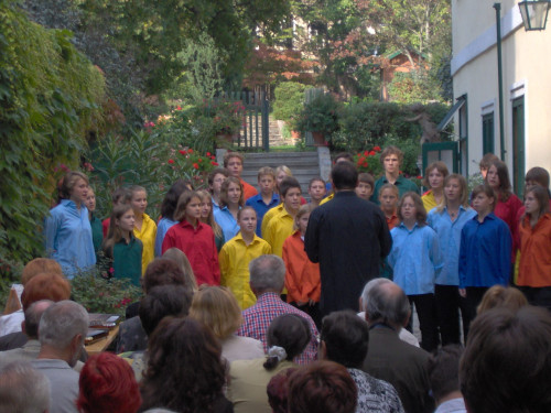 #22 Ausstellungsabschlu&szlig; 24. Sep 2005, Penzingerstr. 48, Melzerhof, Chor Via Lentia