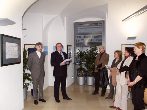 &copy; by Foto Fuxi: Ausstellungser&ouml;ffnung 12. M&auml;rz 2007, Altes Rathaus, Wipplingerstr. 8, Wien l