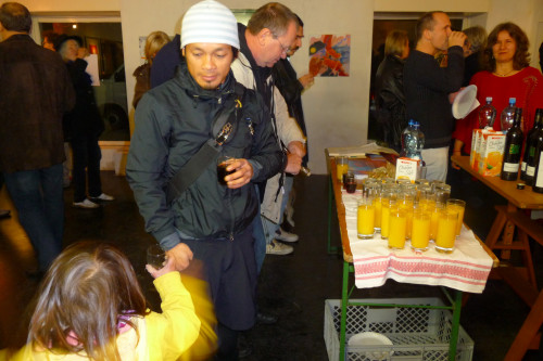 G&auml;ste bei der Er&ouml;ffnung